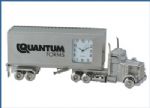Large Deluxe Container Truck Mini Clock